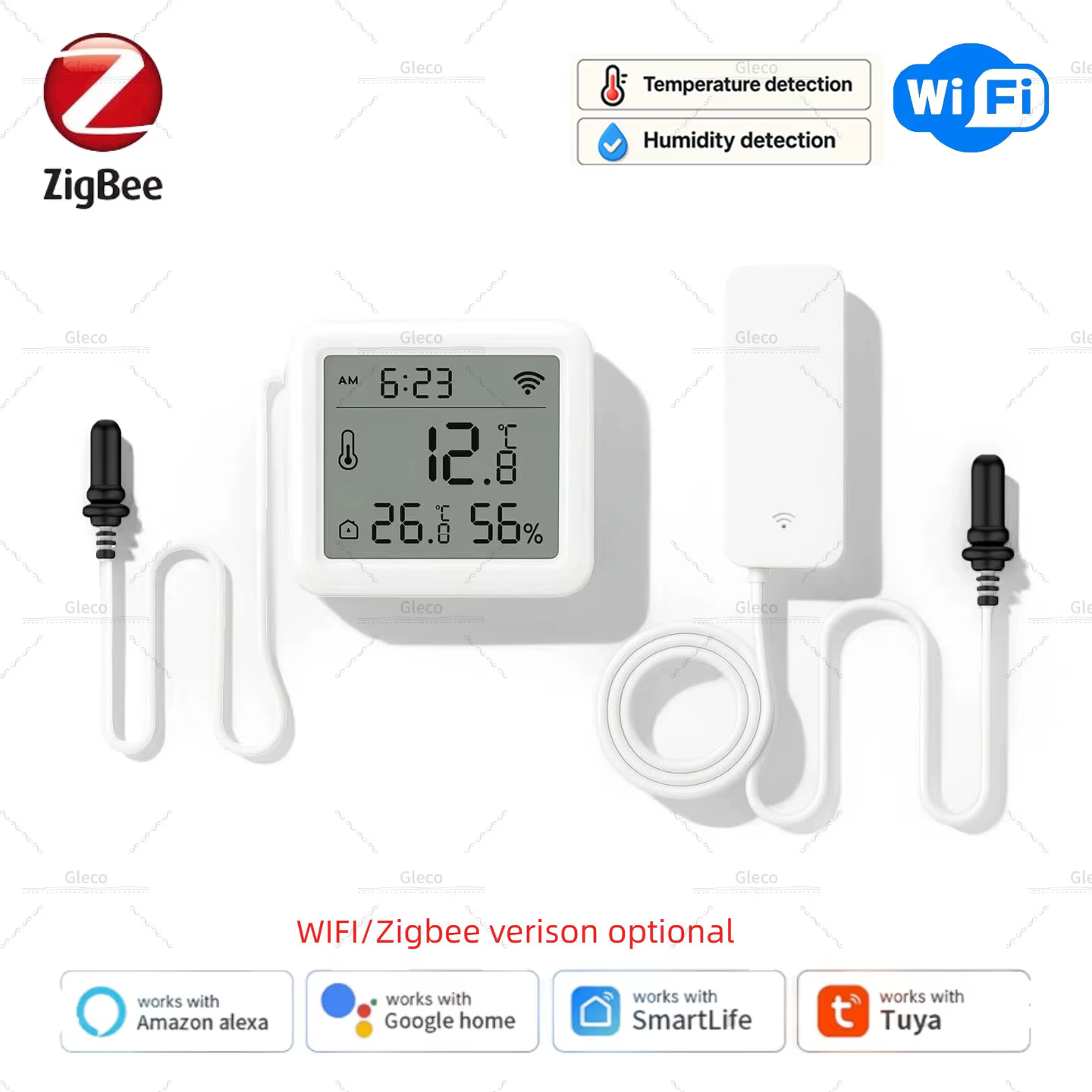 Thermomètre cristal liquide